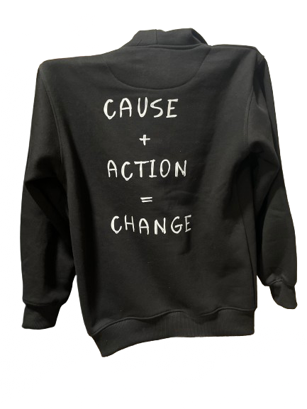 CAUSE+ACTION=CHANGE HOODIE (2XL)