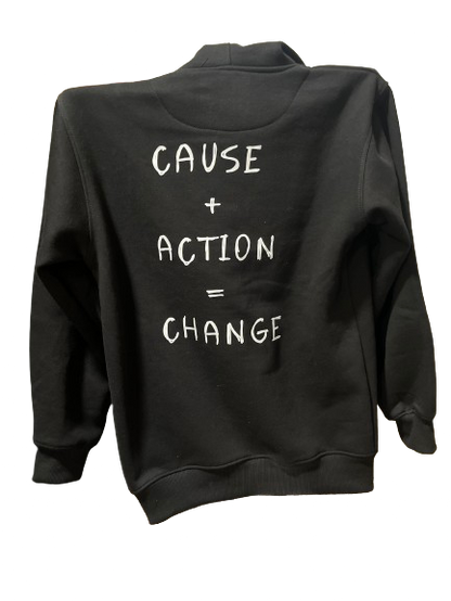 CAUSE+ACTION=CHANGE HOODIE (2XL)